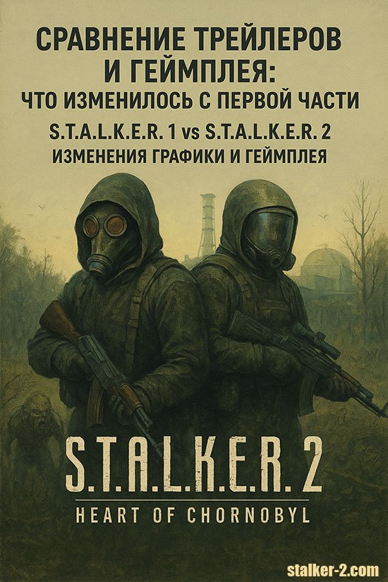 ��������� ��������� � ��������: Stalker vs Stalker 2